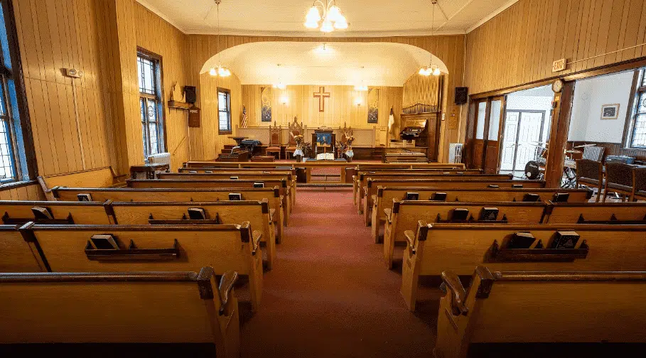 St. James AME Zion Church in Ithaca, NY